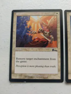 Erase x 2 Urza's Legacy Regular MTG LP - Image 2