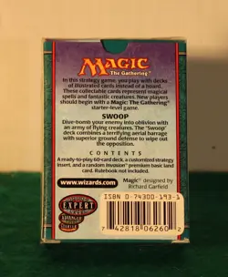 MTG Apocalypse SWOOP Deck--Factory Sealed--Plus BCW Deck Guards - Image 2