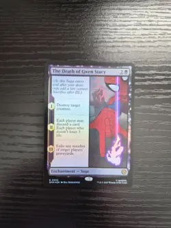 MTG Marvel's Spider-Man - The Death of Gwen Stacy (54) - Rare FOIL - NM/MT - Image 1