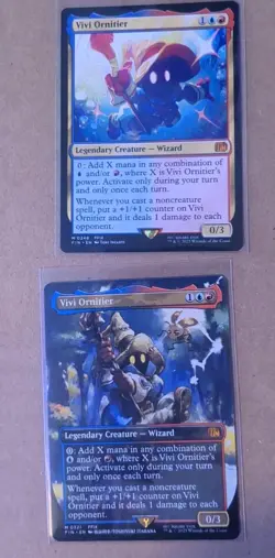 MTG Magic the Gathering Vivi Ornitier (321/764) & regular Final Fantasy LP - Image 1