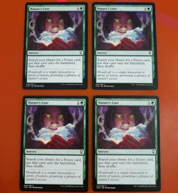4x Nature's Lore | Battle for Baldur's Gate | MTG Magic Cards pack fresh - Image 1