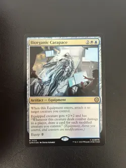 Biorganic Carapace - (Foil) Mtg: Marvel's Spider-Man Rare 124 - Image 1