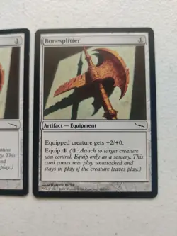 Bonesplitter x 2 Mirrodin Regular MTG - Image 3