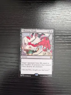 MTG Marvel's Spider-Man - Villainous Wrath (74) - Rare - NM/MT - Image 1