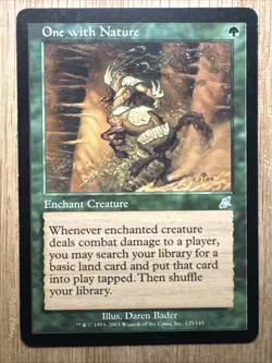 One with Nature - MTG - Scourge (SCG) #125 - Image 1