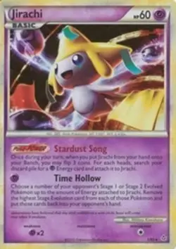 Jirachi (#1/95) - Reverse Holofoil HG & SS - Unleashed MP Pokemon - Image 1