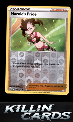 Reverse Holofoil Marnie's Pride 145/172 Pokemon Uncommon SWSH09: Brilliant Stars - Image 1