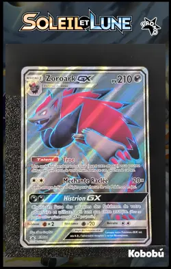 Carte Pokemon Zoroark GX SM84 FR Promo Soleil Et Lune - Image 1