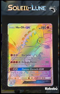 Carte Pokemon Ho-Oh GX SM80 FR Promo Soleil Et Lune 2 - Image 1
