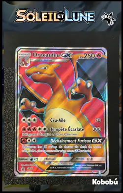 Carte Pokemon Dracaufeu GX SM60 FR Promo Soleil Et Lune - Image 1