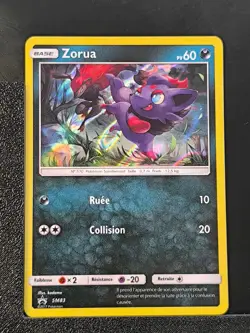 Carte Pokemon Zorua SM83 Holo FR Promo Soleil Et Lune - Image 2