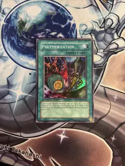 (49) YuGiOh Polymerization DPYG-EN020 1st Edition Super Rare VLP - Image 1