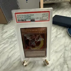 Yugioh Eclipse Wyvern RA04-EN177 1st Ed Quarter Century Secret Rare NM Presale - Image 1
