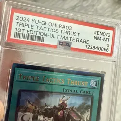YUGIOH TRIPLE TACTICS THRUST ULTIMATE RARE 1ST NEAR MINT RA03-EN072 - Image 3