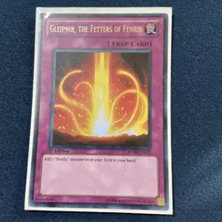 Yugioh Gleipnir, The Fetters Of Fenrir STOR-EN073 Ultimate Rare 1st - Image 1