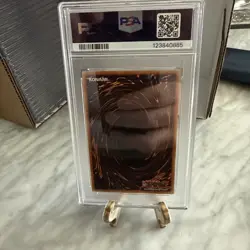 Yugioh Red-Eyes Darkness Metal Dragon MGED-EN009 Gold Rare 1st Alt Art PSA 8 - Image 5