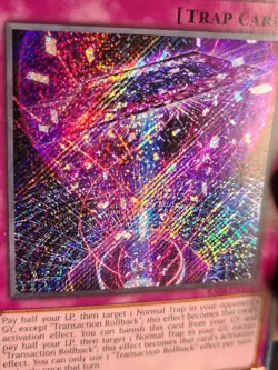 Yugioh! TCG - Transaction Rollback - Secret Rare - RA04-EN105 - Stampede - Image 3