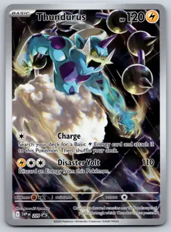 Thundurus - 209 SV: Scarlet & Violet Promo Cards NM Pokemon Card TCG - Image 1