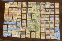 Pokemon TCG Lot of 72 Jungle Set Non Holo Cards 1999-2000 Vintage WOTC - Image 1