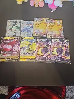 Pokemon Trading Card Game Lot, 8 English Cards jumbo cards - Image 1