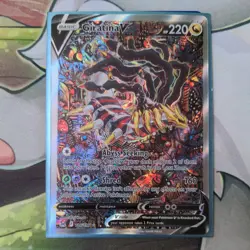 Giratina v Alternate Full Art Holo Card 186/196 Swsh11: Lost Origin Mint Raw - Image 1