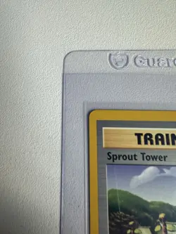 Sprout Tower Stadium Card 1st Edition Neo Genesis 97/111 WOTC Vintage Pokemon - Image 4