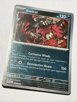 035/064 Yveltal (Reverse Holo) Card | Shrouded Fable : Pokemon TCG - Image 3