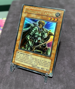 Yu-Gi-Oh! ULTRA RARE HOLO CARD MARAUDING CAPTAIN LOD-018 VINTAGE PRINT NM - Image 1