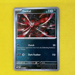 Yvelyal 088/132 Rare Reverse Holo Mega Evolution Pokemon Card NM - Image 1
