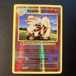Arcanine REVERSE HOLO 18/108 Pokemon TCG XY Evolutions Card NM - Image 1