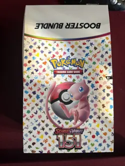 Pokemon Scarlet & Violet -EMPTY 151 Booster Bundle Display BOX ONLY, *No cards* - Image 1
