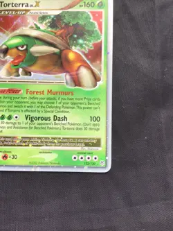 Pokemon Cards: Diamond and Pearl Rare Holo: Torterra Lv. X 122/130 - Image 5
