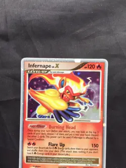 Pokemon Cards: Diamond and Pearl Rare Holo: Infernape Lv. X 121/130 - Image 2