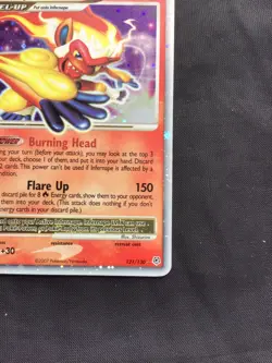 Pokemon Cards: Diamond and Pearl Rare Holo: Infernape Lv. X 121/130 - Image 5