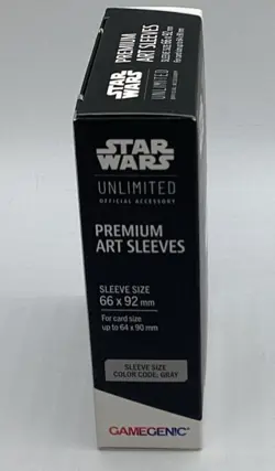 Star Wars: Unlimited Premium 60 Art Sleeve Card Back Magenta Gamegenic +2 Clear - Image 5