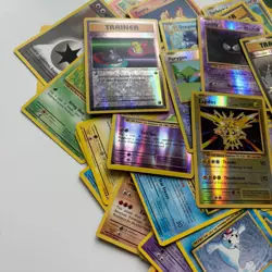 Old Vintage Card Lot Of 55 Pokemon Cards Evolutions - Image 2