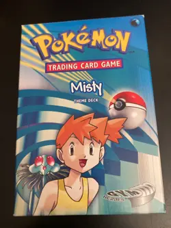 POKEMON THEME DECK-BOX ONLY/NO CARDS: MIsty/Gym Heroes *Super Nice/New Looking!* - Image 1