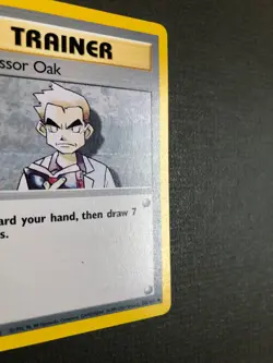Pokemon Professor Oak 88/102 Base Set Card Uncommon Unlimited NM Nice! - Image 2