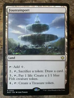 MTG TCG Bloomburrow Fountainport 0253 Regular Rare - Image 1