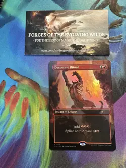 Desperate Ritual Secret Lair Foil Art of Frank Frazetta - Image 1