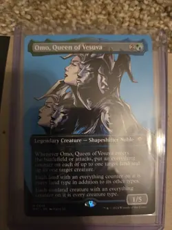 Omo, Queen of Vesuva (Borderless) Commander: Modern Horizons 3 Regular - Image 1