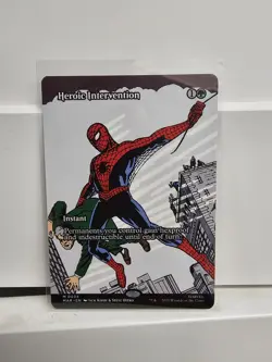 MTG | SpiderMan MARVEL Heroic Intervention 0034 | Non Foil | Magic The Gathering - Image 1
