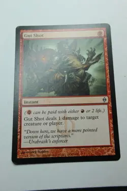MTG Gut Shot x1- -New Phyrexia-Lightly Played - Image 1