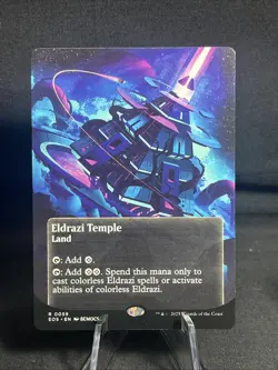 Eldrazi Temple (0059) (Borderless) Edge of Eternities: Stellar Sights Regular - Image 1
