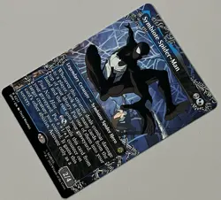 MTG Marvel’s Spider-Man Symbiote Spider-Man Legendary Creature RARE REGULAR 0217 - Image 3