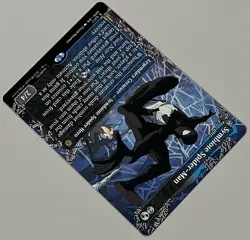 MTG Marvel’s Spider-Man Symbiote Spider-Man Legendary Creature RARE REGULAR 0217 - Image 4