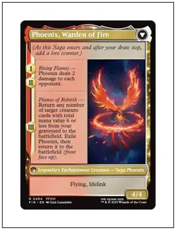 1x Joshua, Phoenix's Dominant, Extended Art, Final Fantasy, Magic MTG NM - Image 2