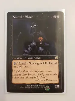 1x MTG Magic The Gathering TCG Nantuko Shade - Rare - Torment - Image 1