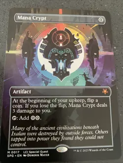 Mana Crypt (Borderless) Special Guests Regular - Image 1