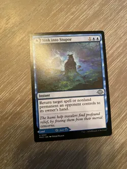 🔮 MTG: Sink into Stupor Modern Horizons 3 Regular - Image 1